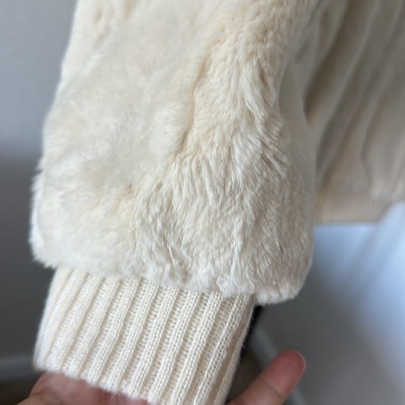 Carole Little Vintage Dyed Sheared Rabbit Jacket Size M - Picture 5 of 14